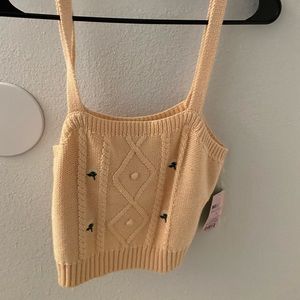 Wild Fable Sweater Crop Top